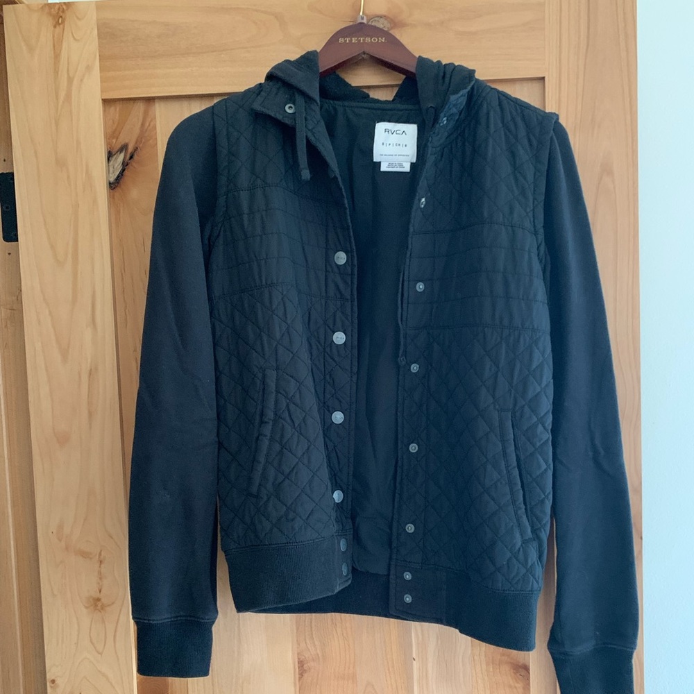 RVCA quilted jacket- size small- good condition